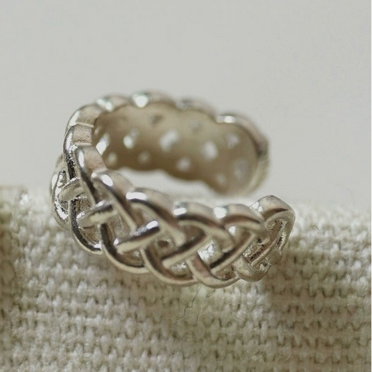 Mesh Ear Cuff【Silver925】