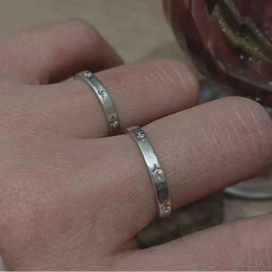 Small Cross Ring【Silver925】