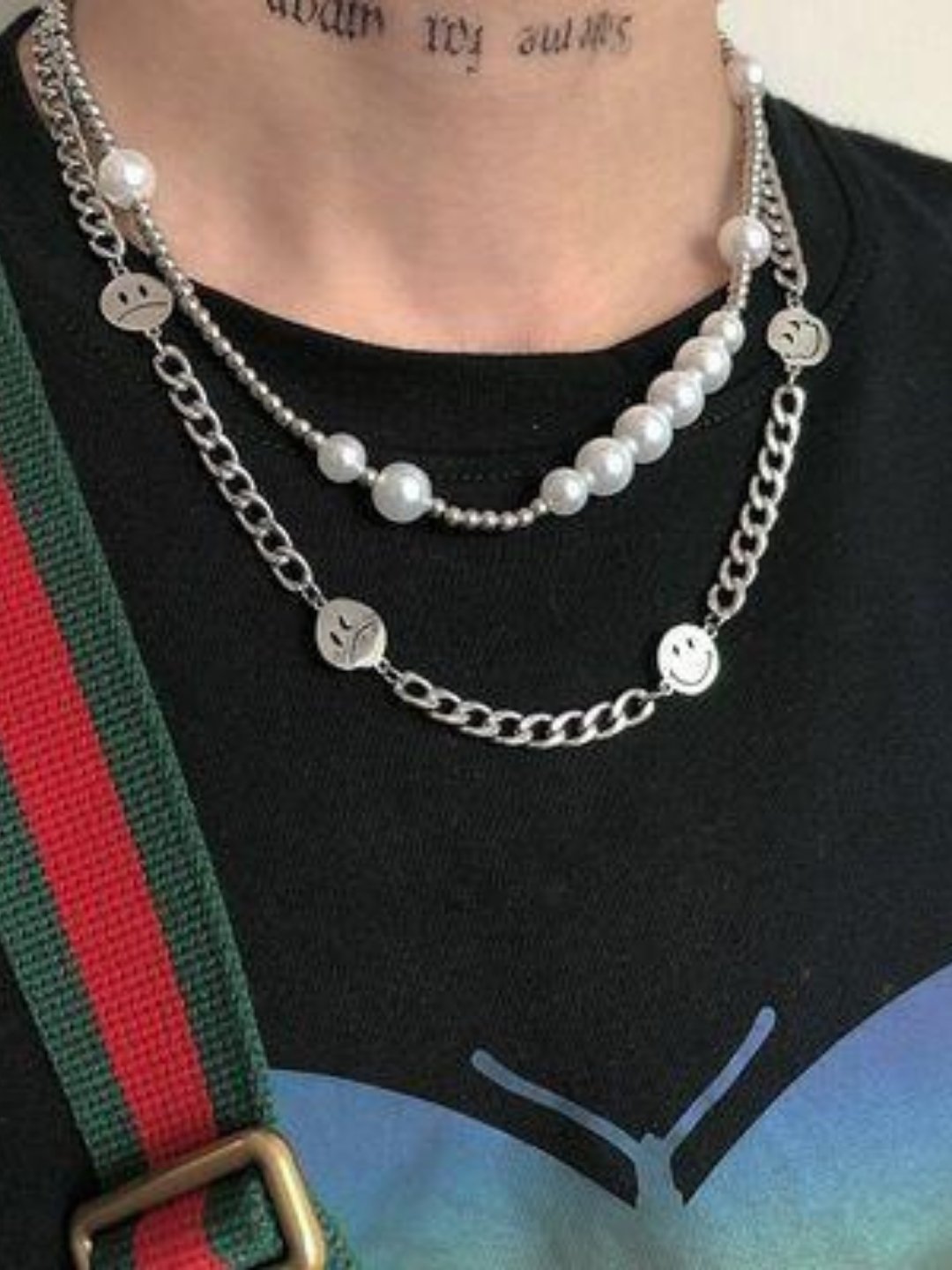 Perl necklace ax06 - AXES