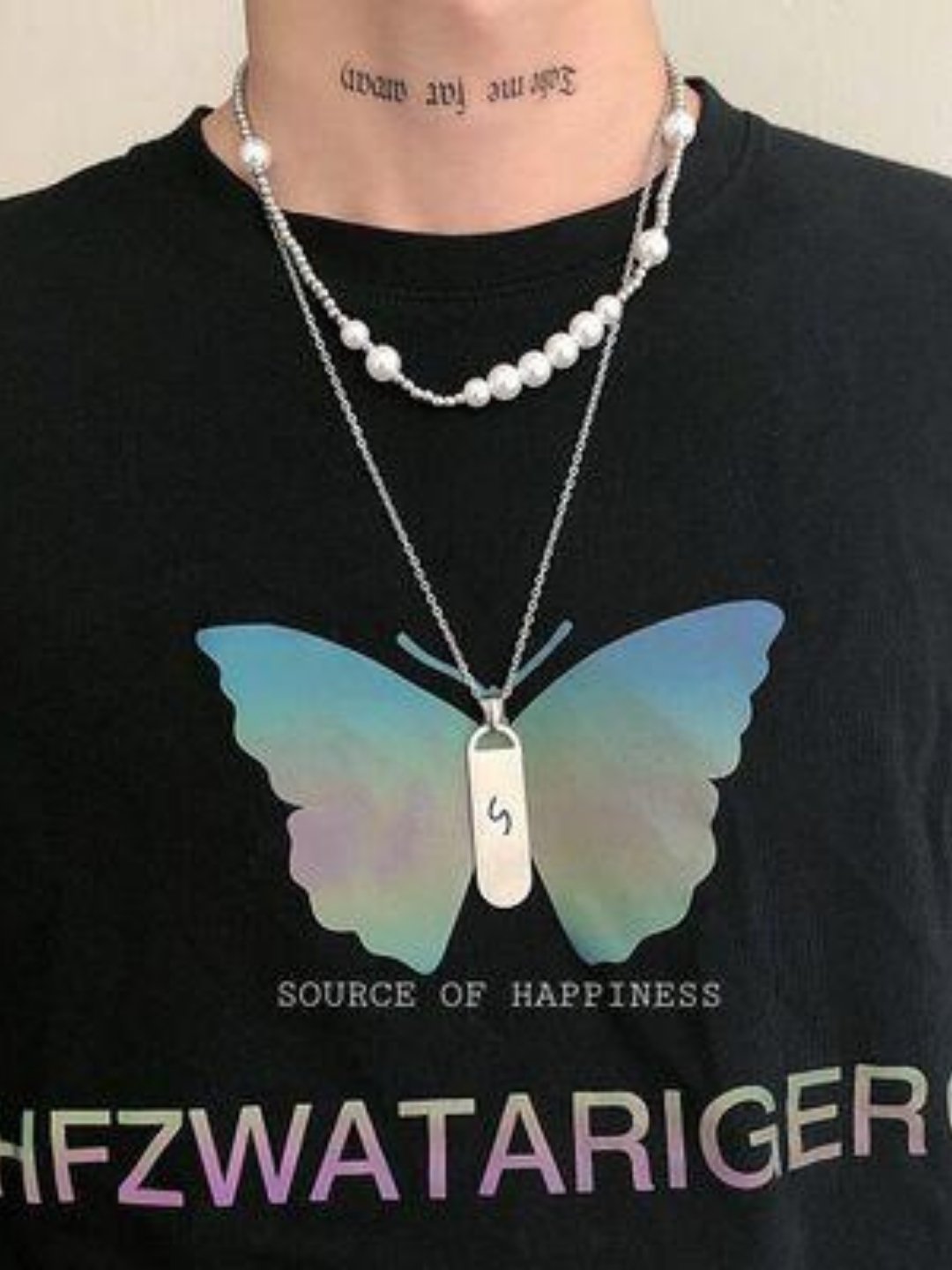 Perl necklace ax06 - AXES