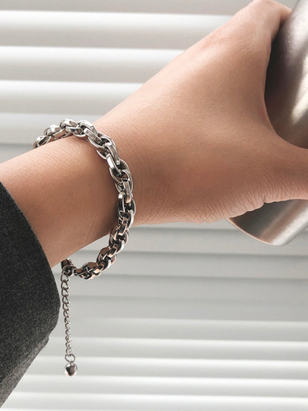Silver bracelet ax09 - AXES
