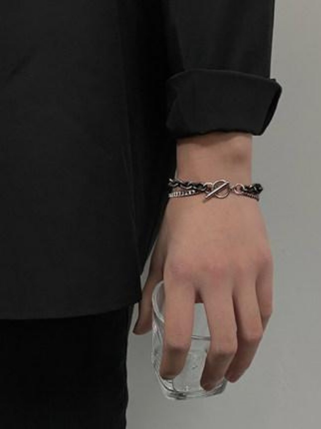 Silver bracelet ax14 - AXES