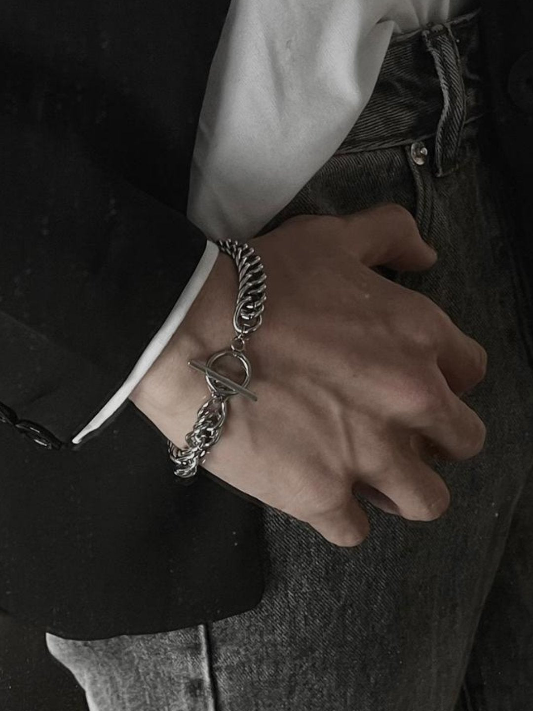 Silver bracelet ax32 - AXES