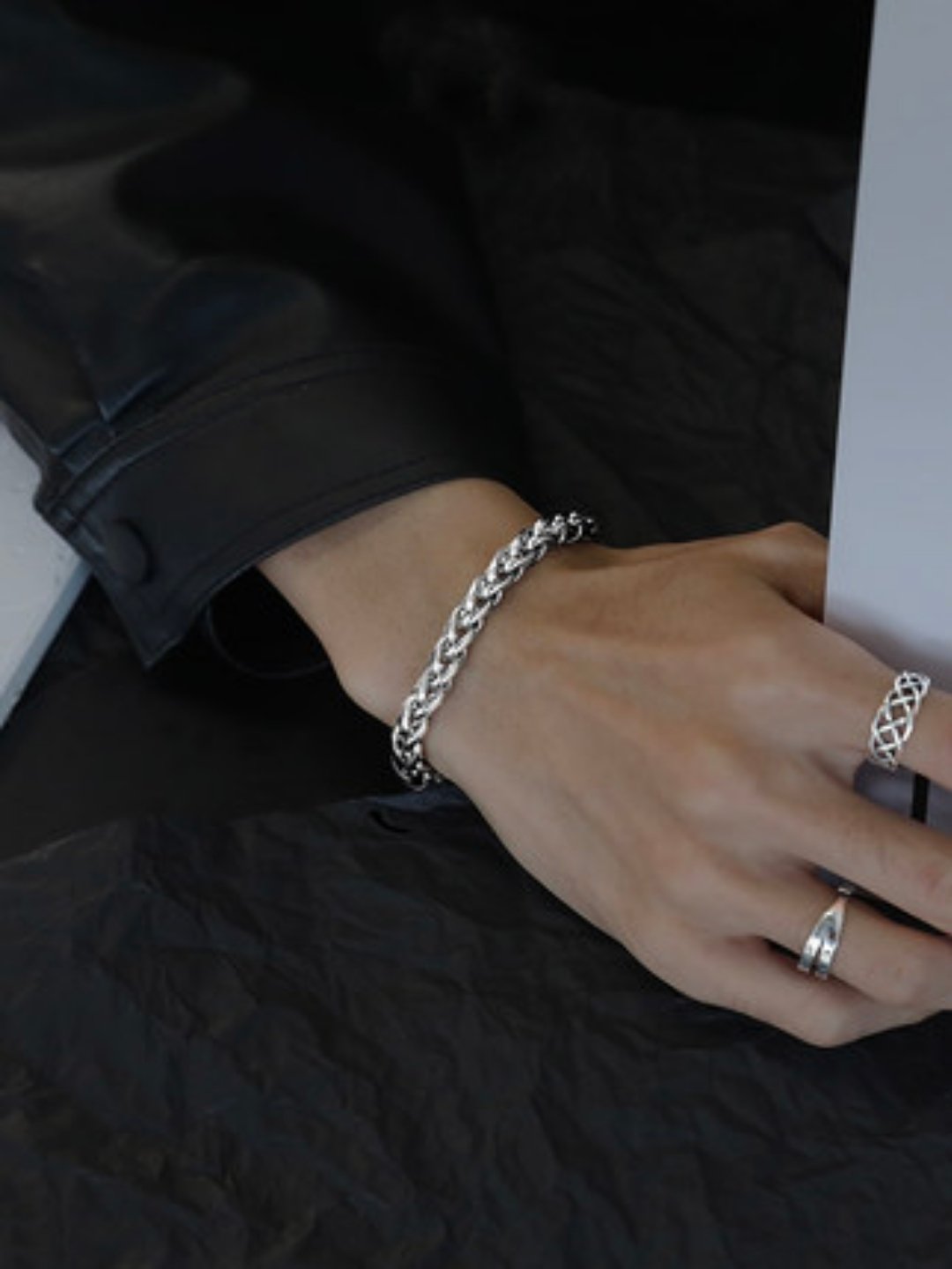 Silver bracelet ax36 - AXES