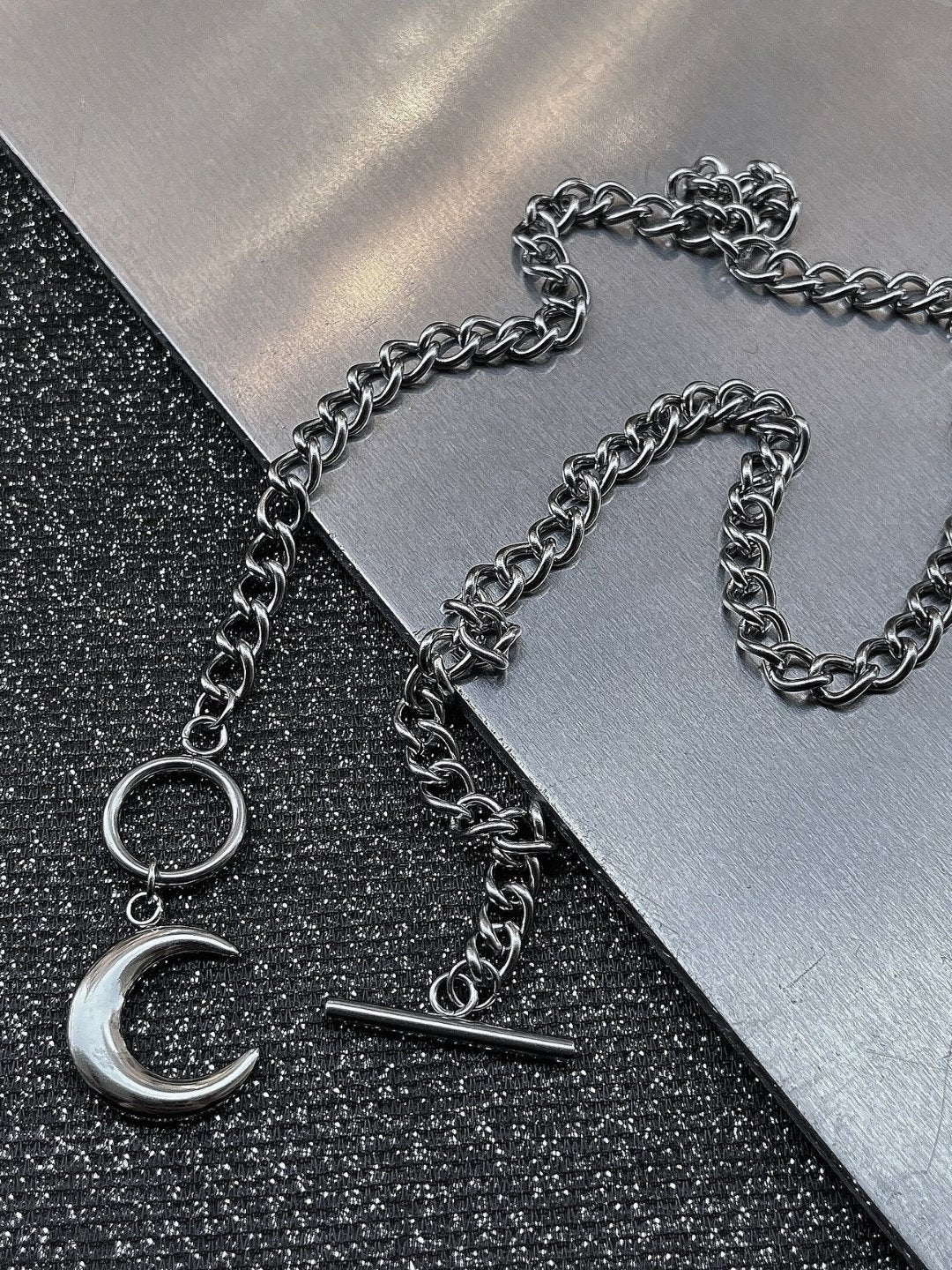 Silver necklace ax09 - AXES