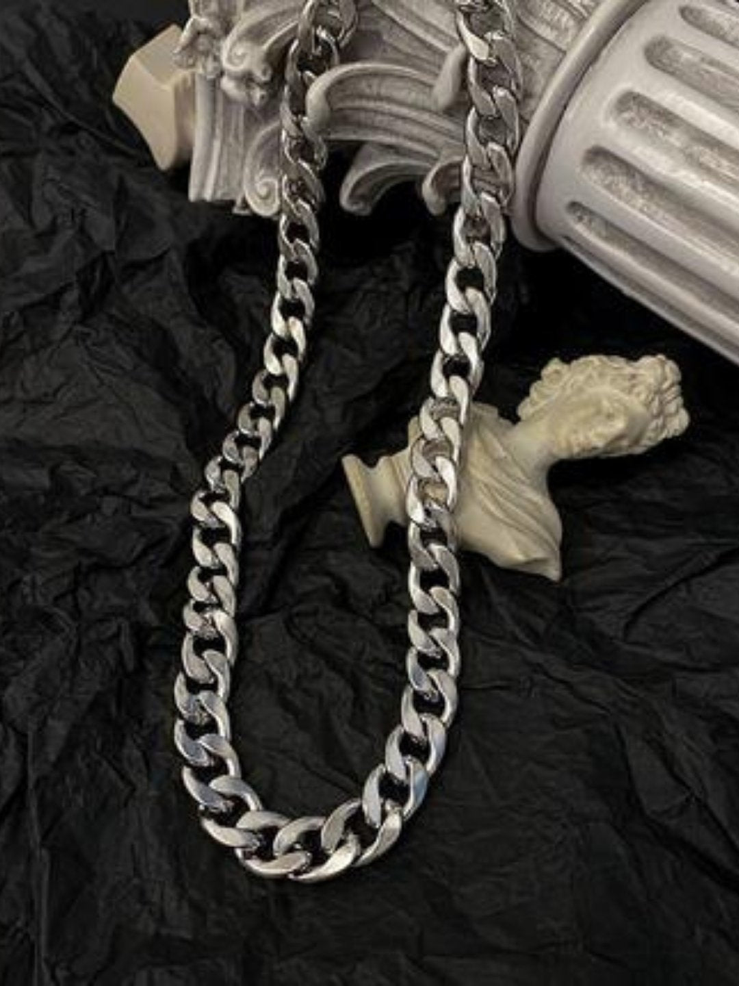 Silver necklace ax21 - AXES
