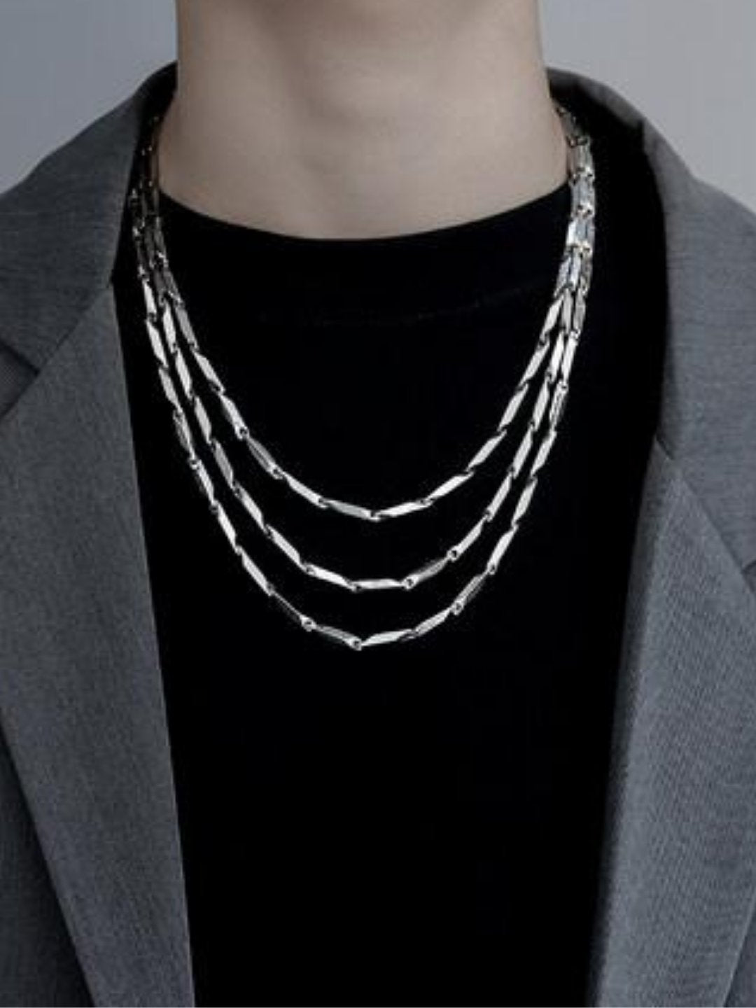Silver necklace ax28 - AXES
