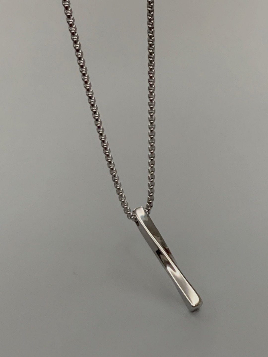 Silver necklace ax34 - AXES