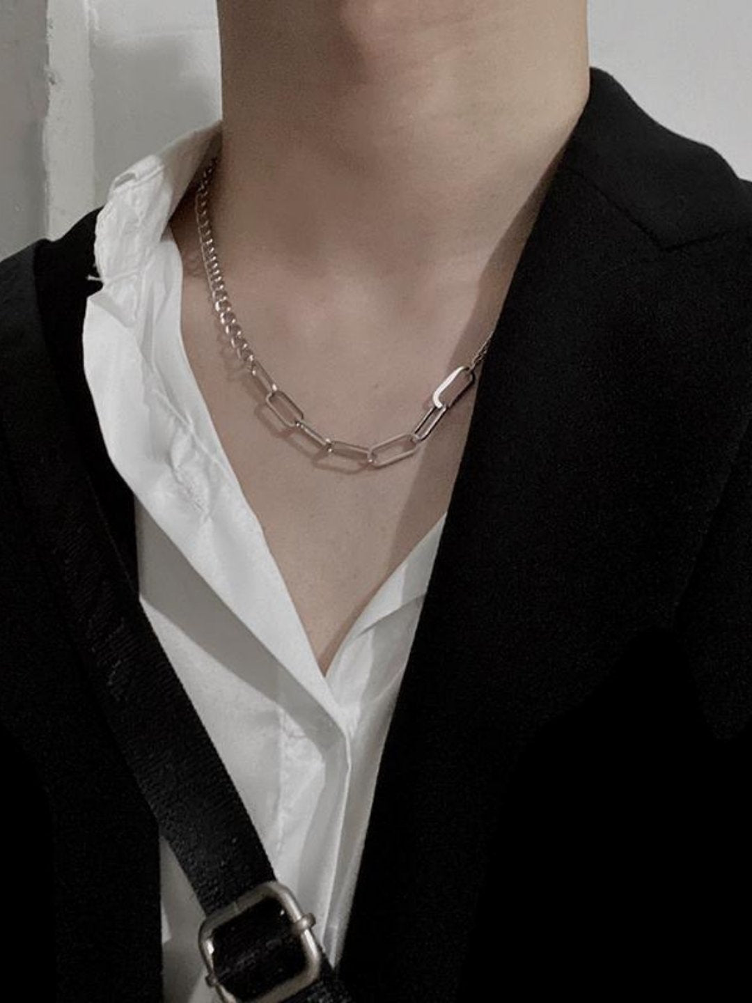 Silver necklace ax45 - AXES