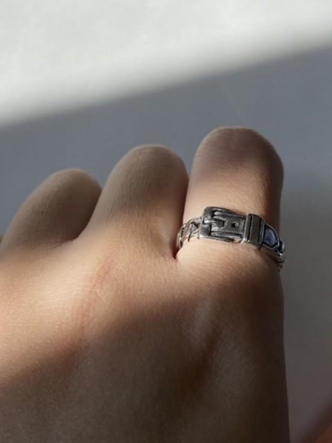 Silver ring ax54 - AXES