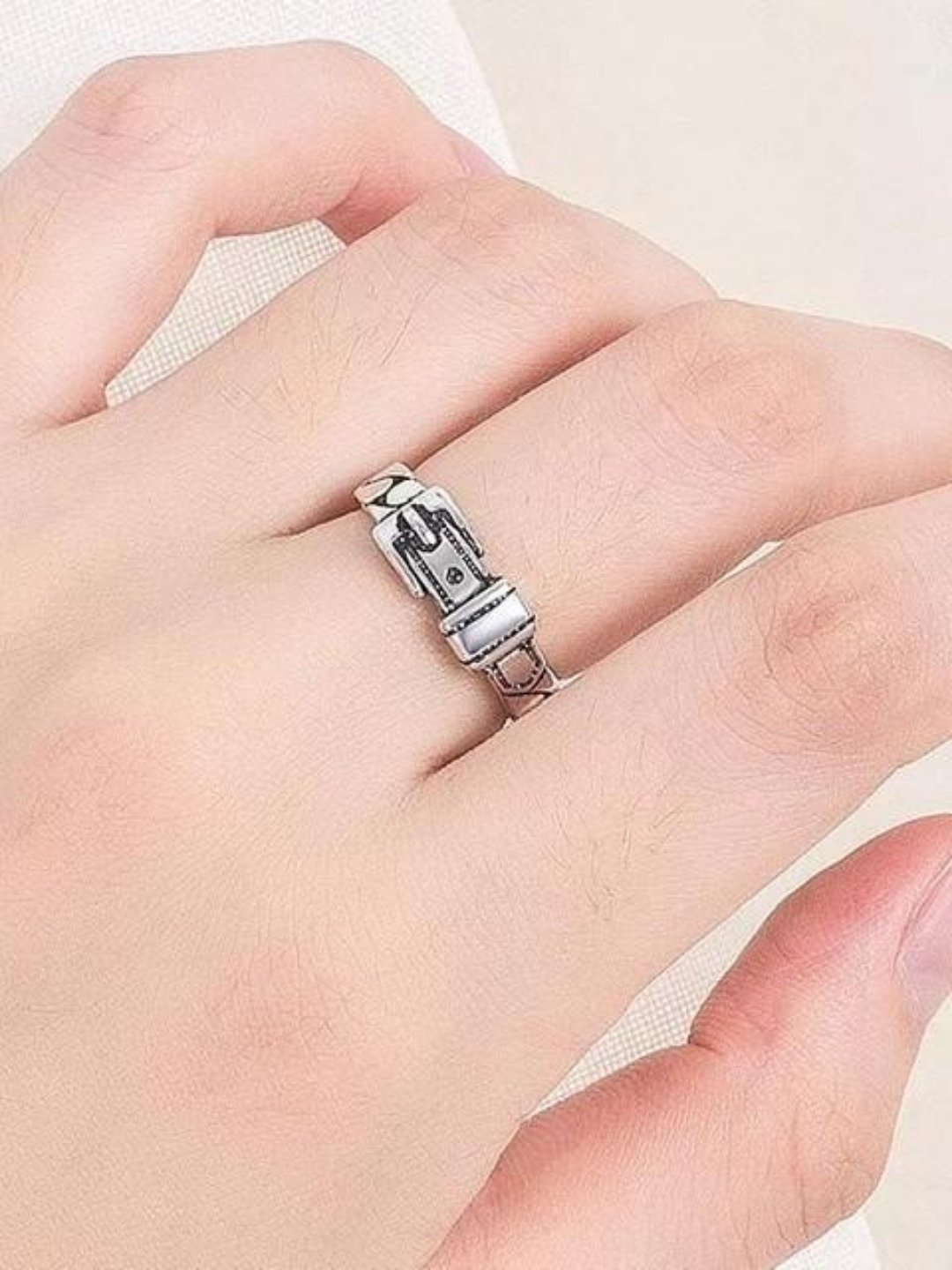 Silver ring ax54 - AXES