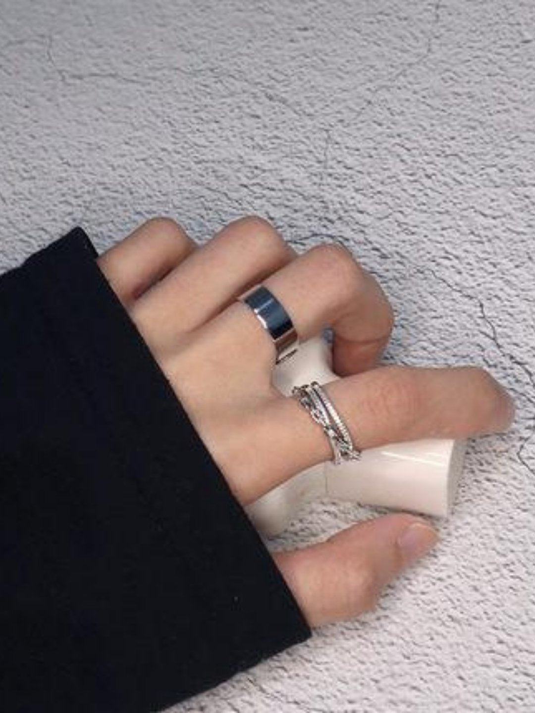Silver ring ax64 - AXES