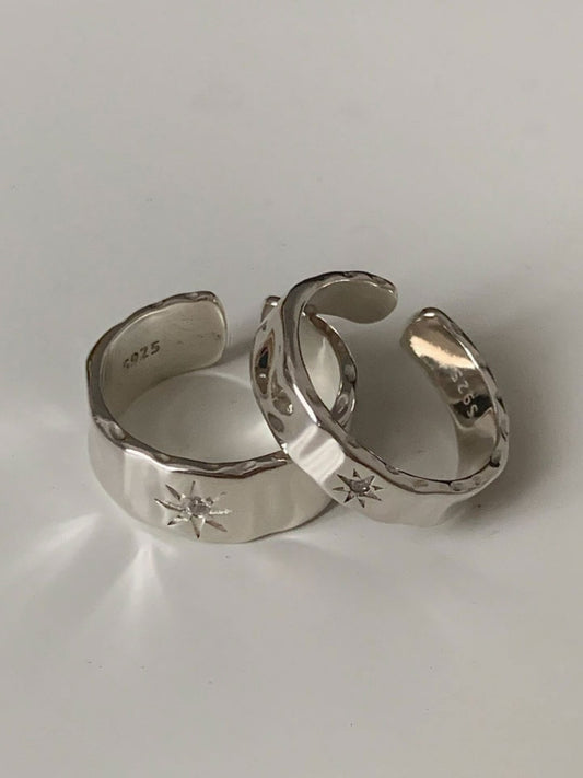 Silver ring ax66 - AXES