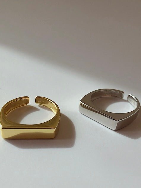 Silver ring ax67 - AXES