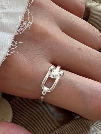 Silver ring ax69 - AXES