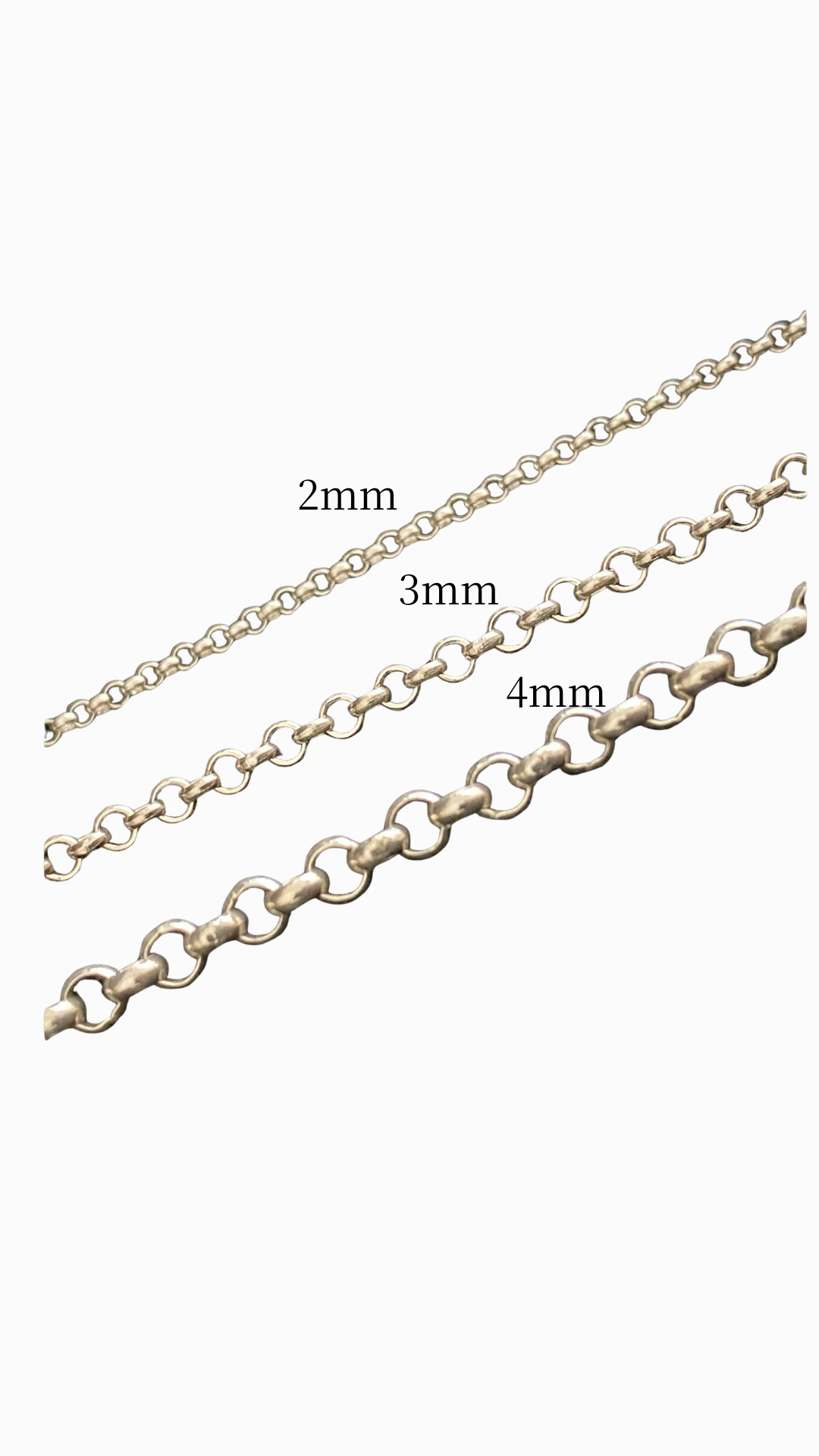 Roll Chain Necklace【Silver925】