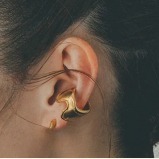 Hoop Ear Cuff & RIng【Silver925】