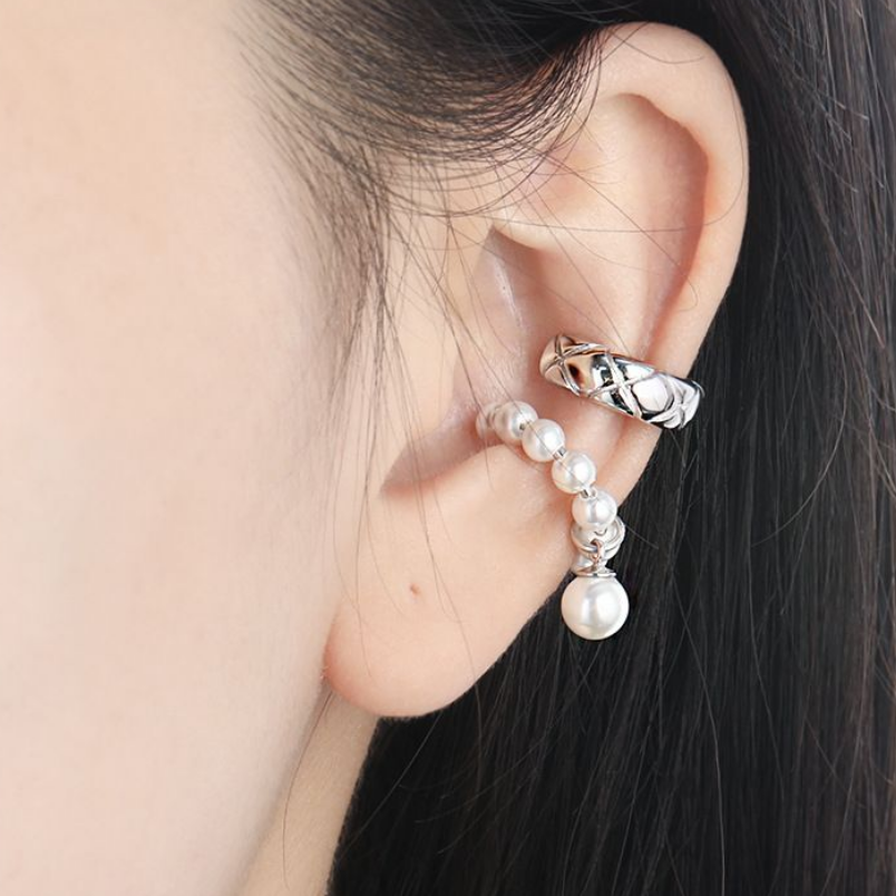 Pearl Ear Cuff【Silver925】