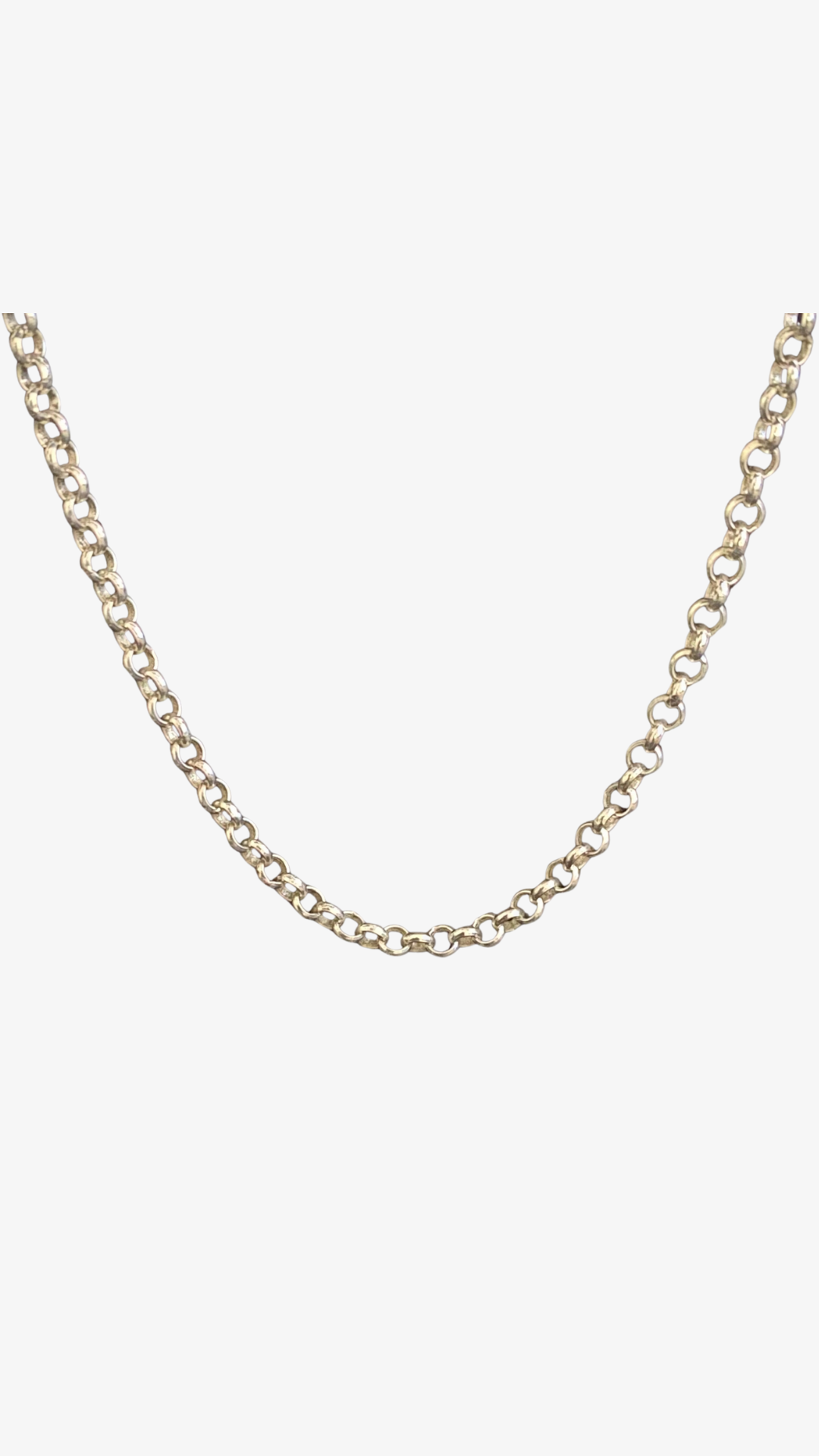 Roll Chain Necklace【Silver925】