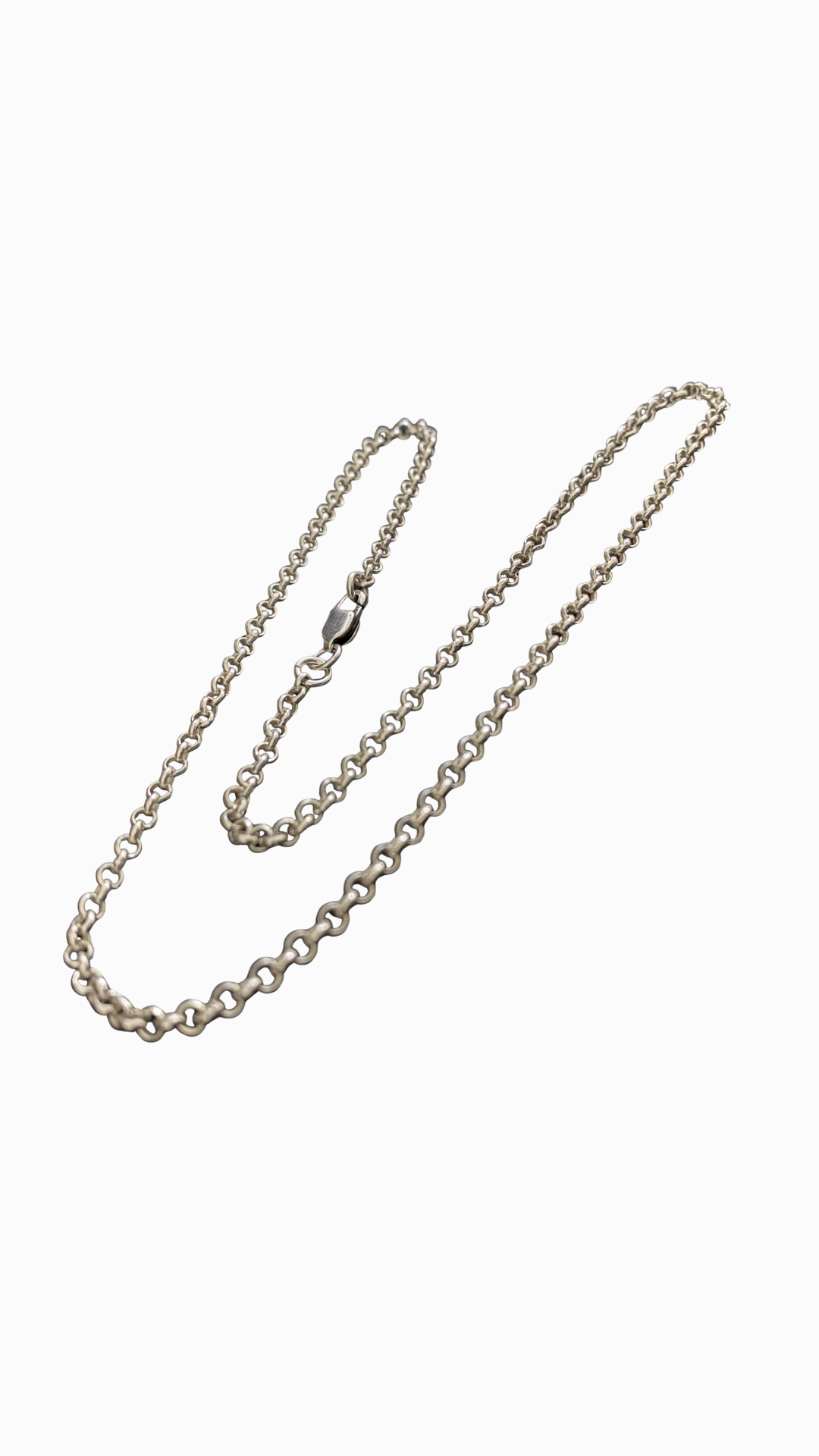 Roll Chain Necklace【Silver925】