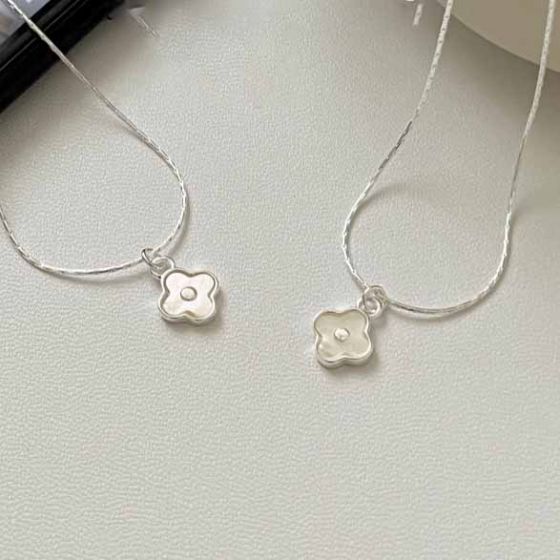 Leaf Clover Necklace【Silver925】