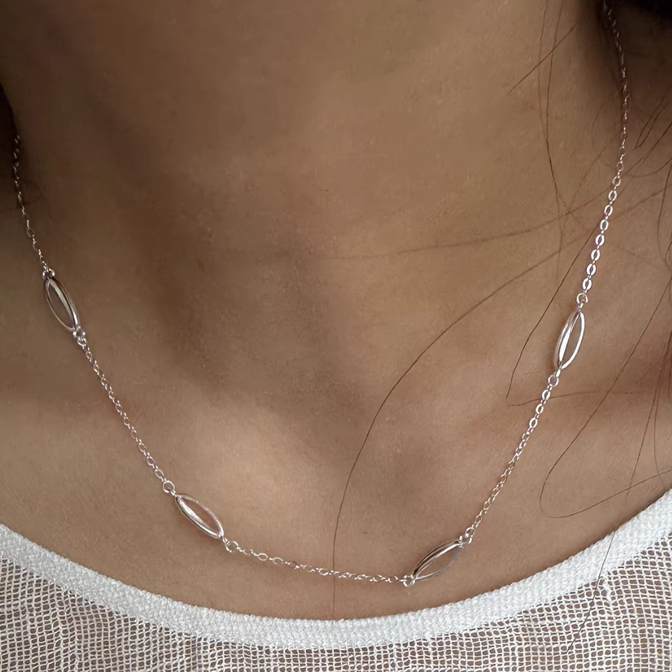 Crown Silver Necklace【Silver925】