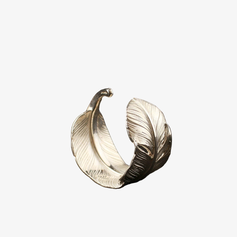 Feather Ring【Silver925】