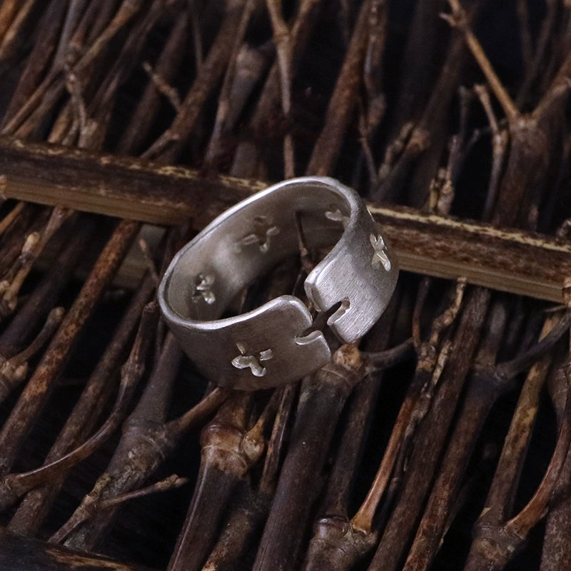 Cross Ring【Silver925】