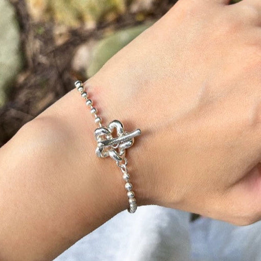 Flower Bracelet【Silver925】