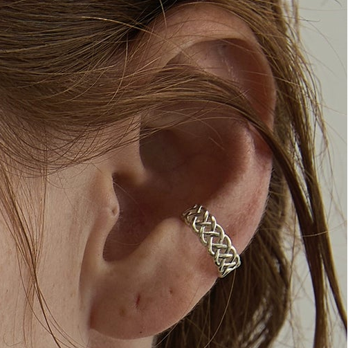 Mesh Ear Cuff【Silver925】