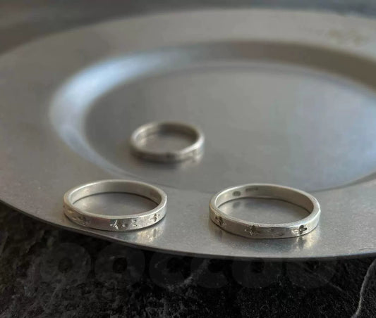Small Cross Ring【Silver925】