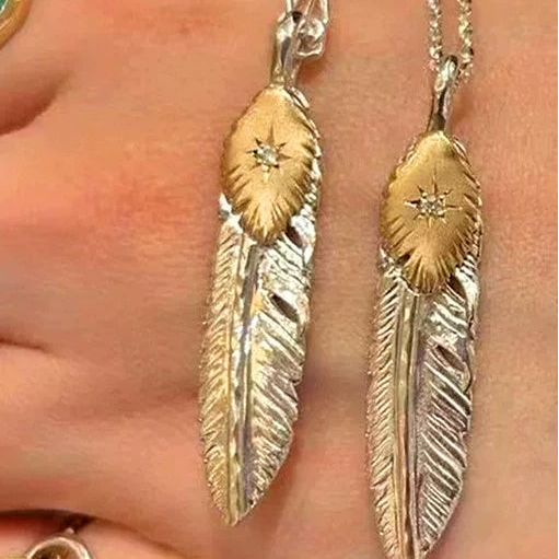 Feather Charm【Silver925】