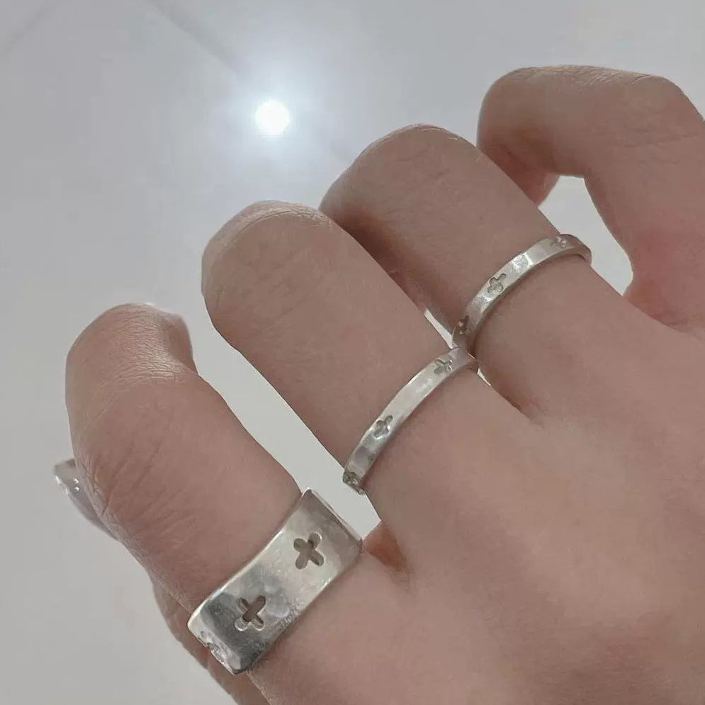 Small Cross Ring【Silver925】