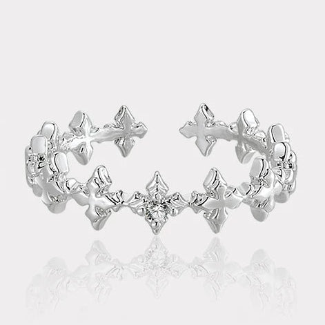 Gothic Cross Ring【Silver925】