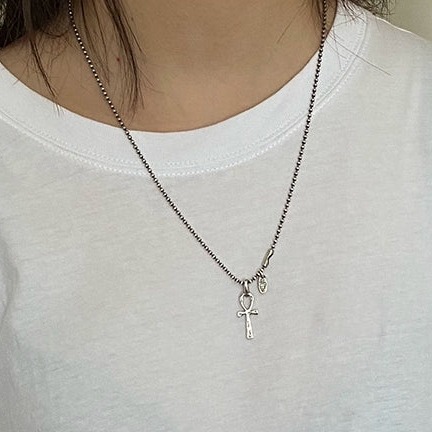 Ankh Cross Charm【Silver925】