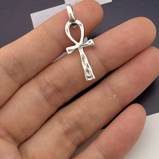 Ankh Cross Charm【Silver925】