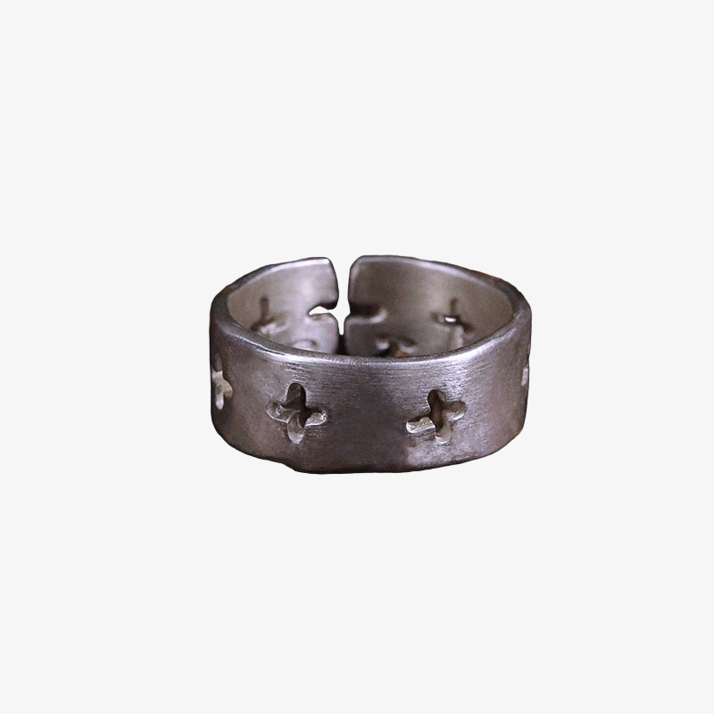 Cross Ring【Silver925】
