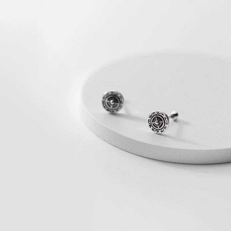 Round Gothic Pierce【Silver925】