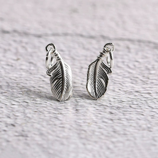 Small Feather Charm【Silver925】