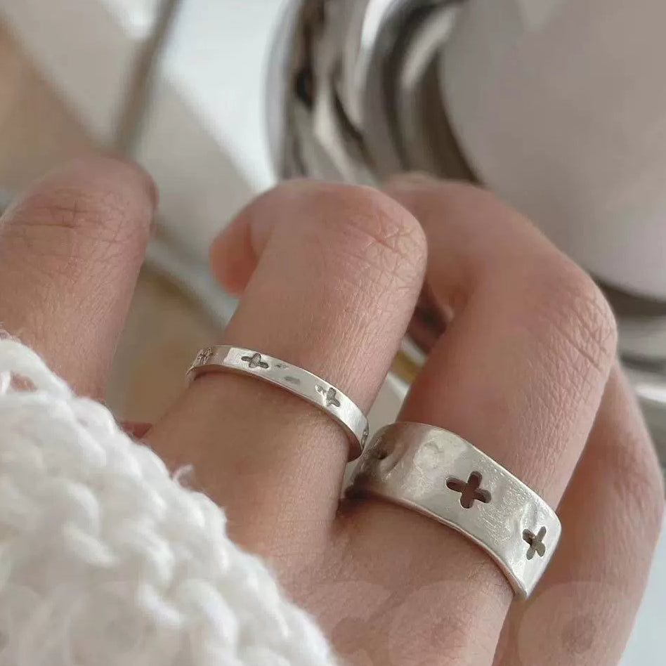 Small Cross Ring【Silver925】