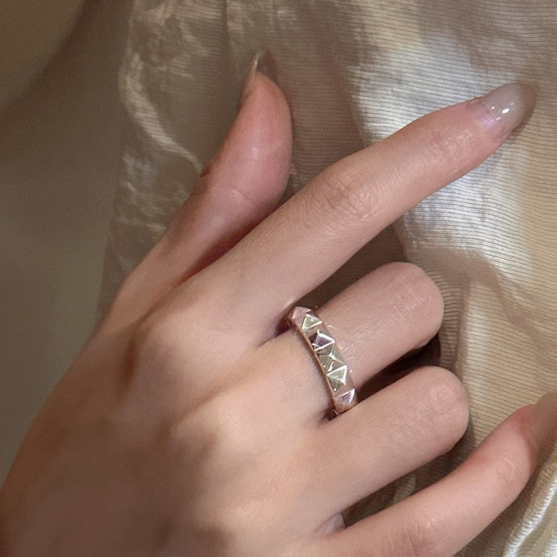 Studs Ring【Silver925】