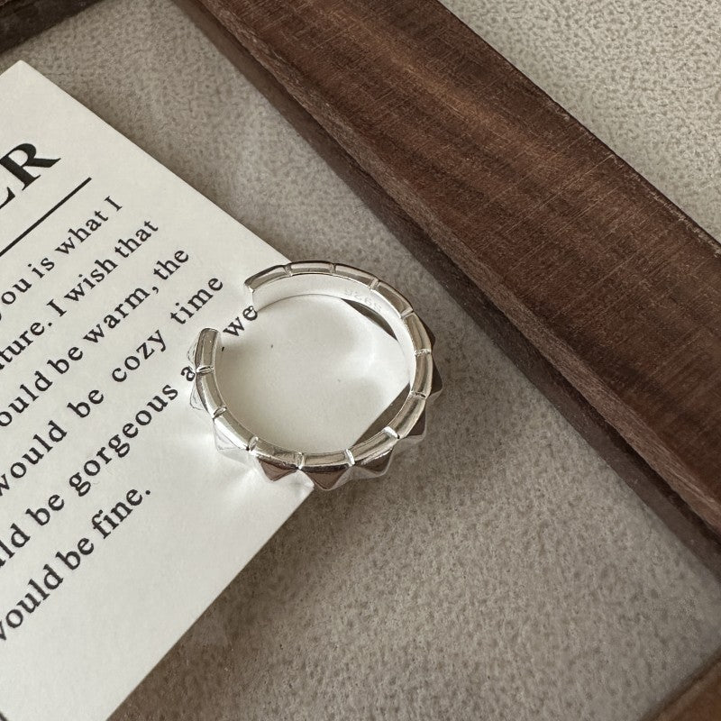 Studs Ring【Silver925】