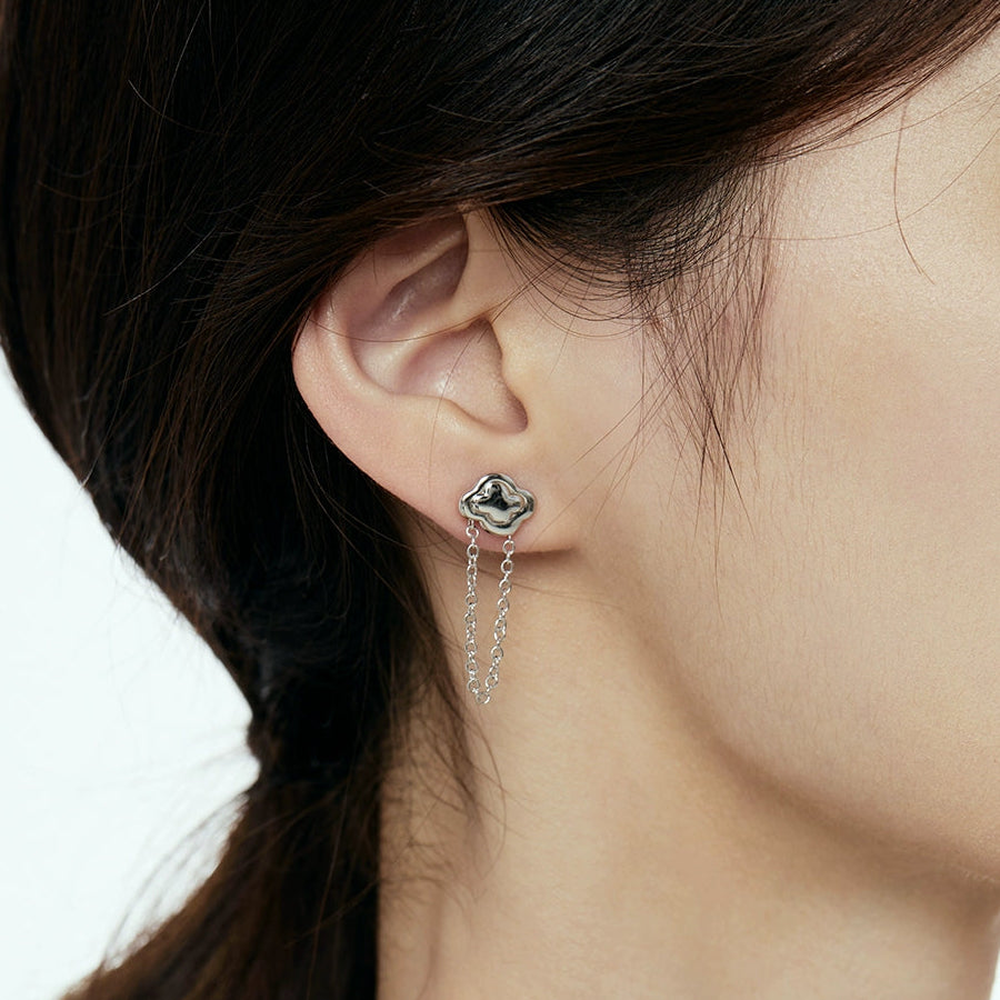 Cloud Tassel Pierce【Silver925】