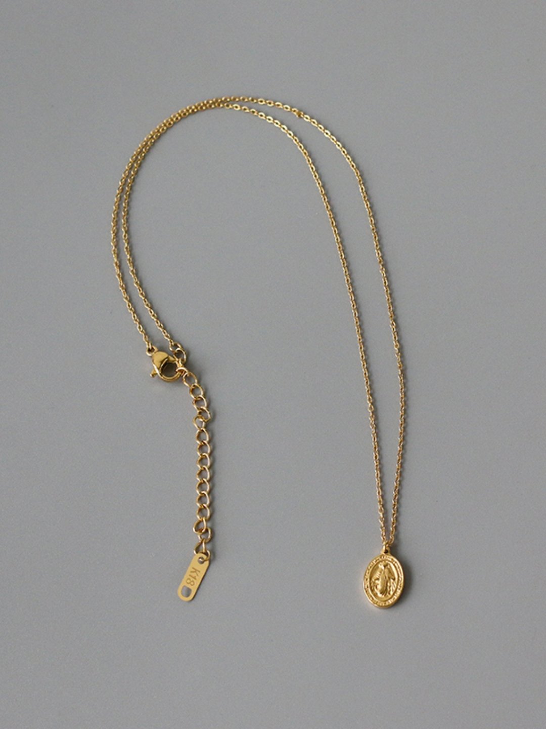 Gold necklace ax02 - AXES
