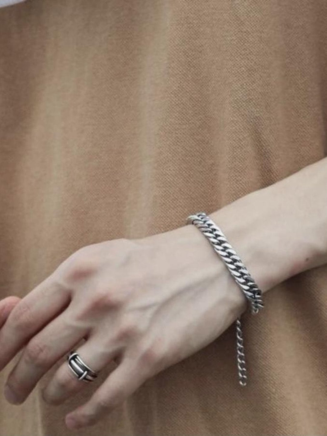 Silver bracelet ax03 - AXES
