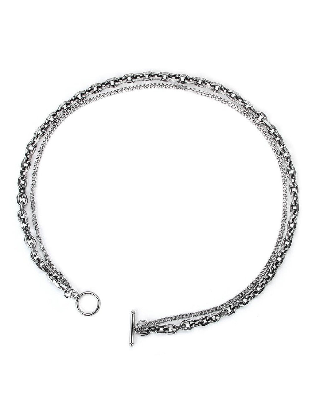 Silver necklace ax31 - AXES