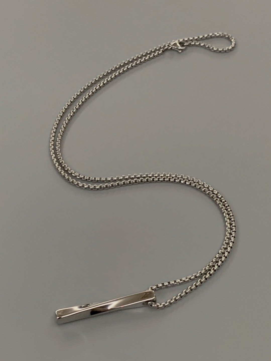 Silver necklace ax34 - AXES