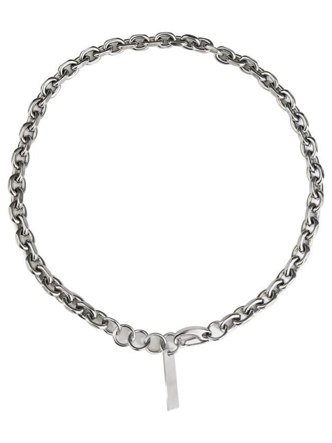Silver necklace ax47 - AXES