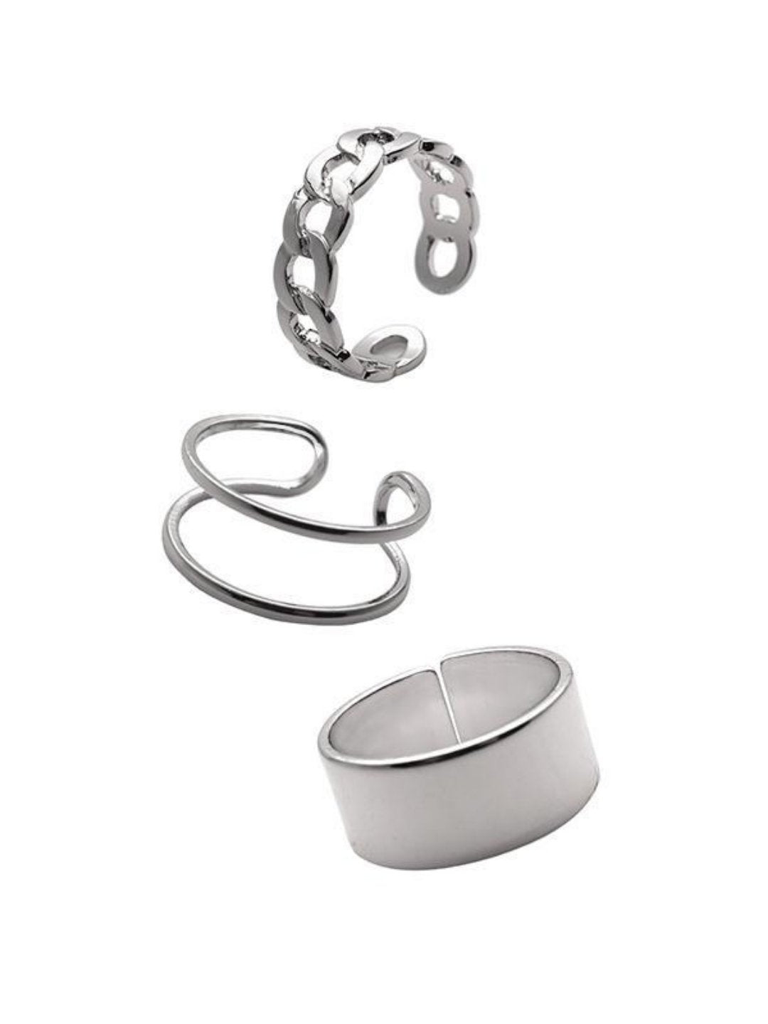 Silver ring ax61 - AXES